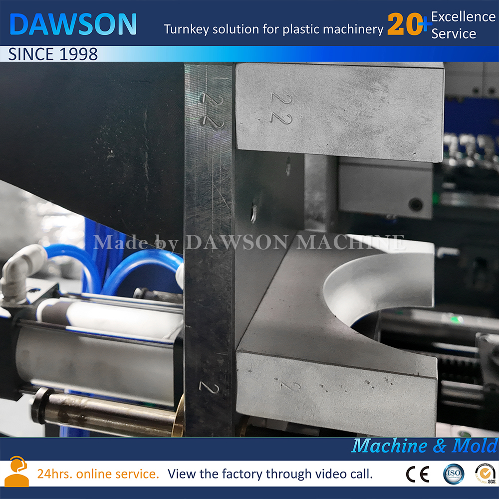 Автоматическая машина для производства бутылок из HDPE 1 л, 2 л, 3 л, 5 л, экструзионно-выдувное формовочное оборудование с широким горлом