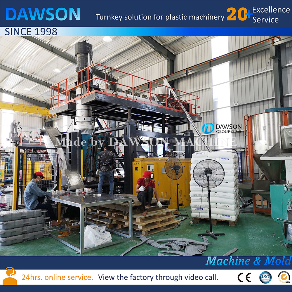 Плавающие доки Пластиковый понтон HDPE Float Blow Blosh Mosch Machine