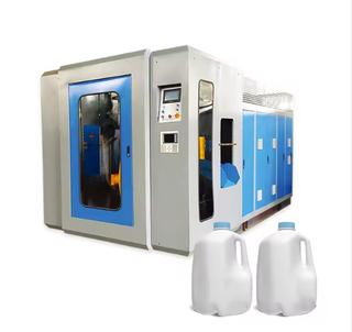 Высокоскоростной HDPE LDPE PP 1L 2L 3L экструзионно-выдувное формование для бутылок с молоком делает машину для производства продукции
