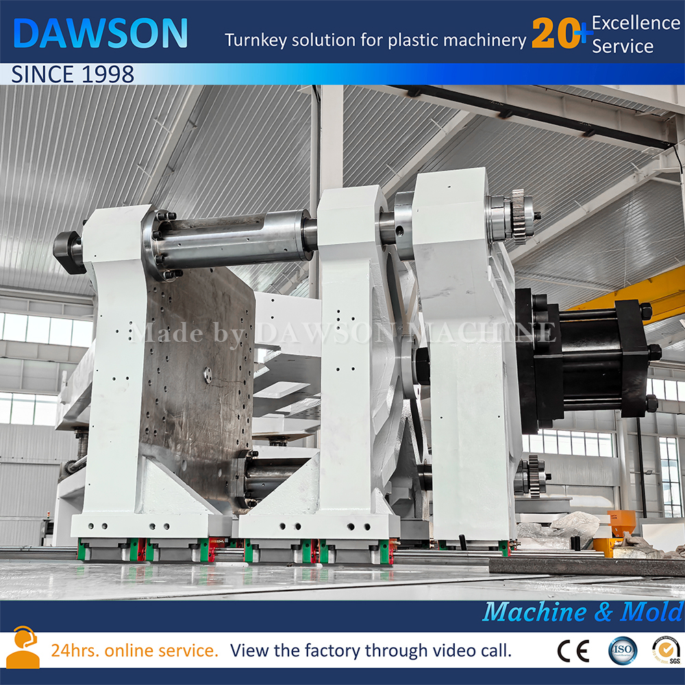 Высокоскоростная формовочная машина для сиденья унитаза с шестью формами Роторная выдувная машина