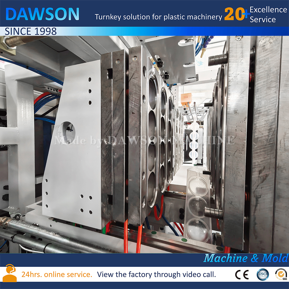 Высокоскоростная цветная пластиковая машина для выдувного формования морских шариков Машина для выдувного формования бутылок 