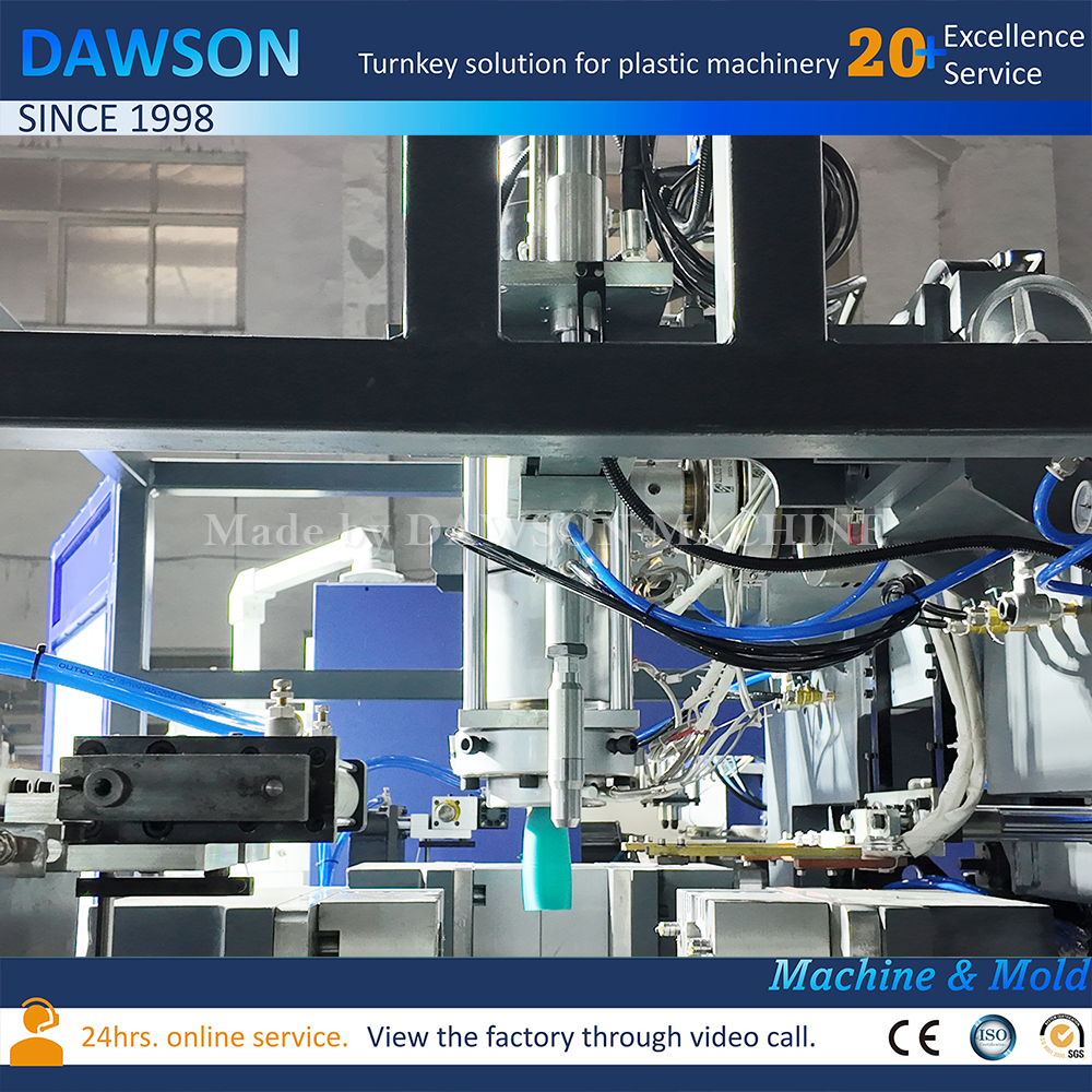 1L 2L 3L 5L Химически стойкая машина для литья пластмассовых банок из HDPE с широким горлышком 