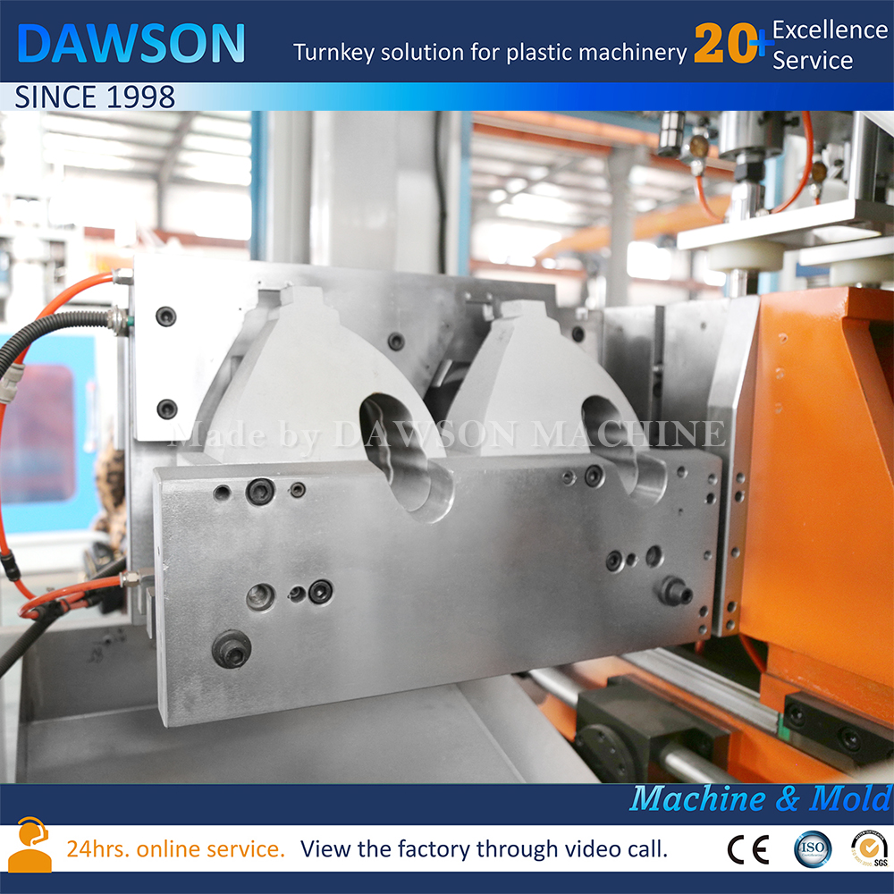 Полностью электрическая экструзионно-выдувная машина для канистры HDPE 3L 5L с двойной станцией