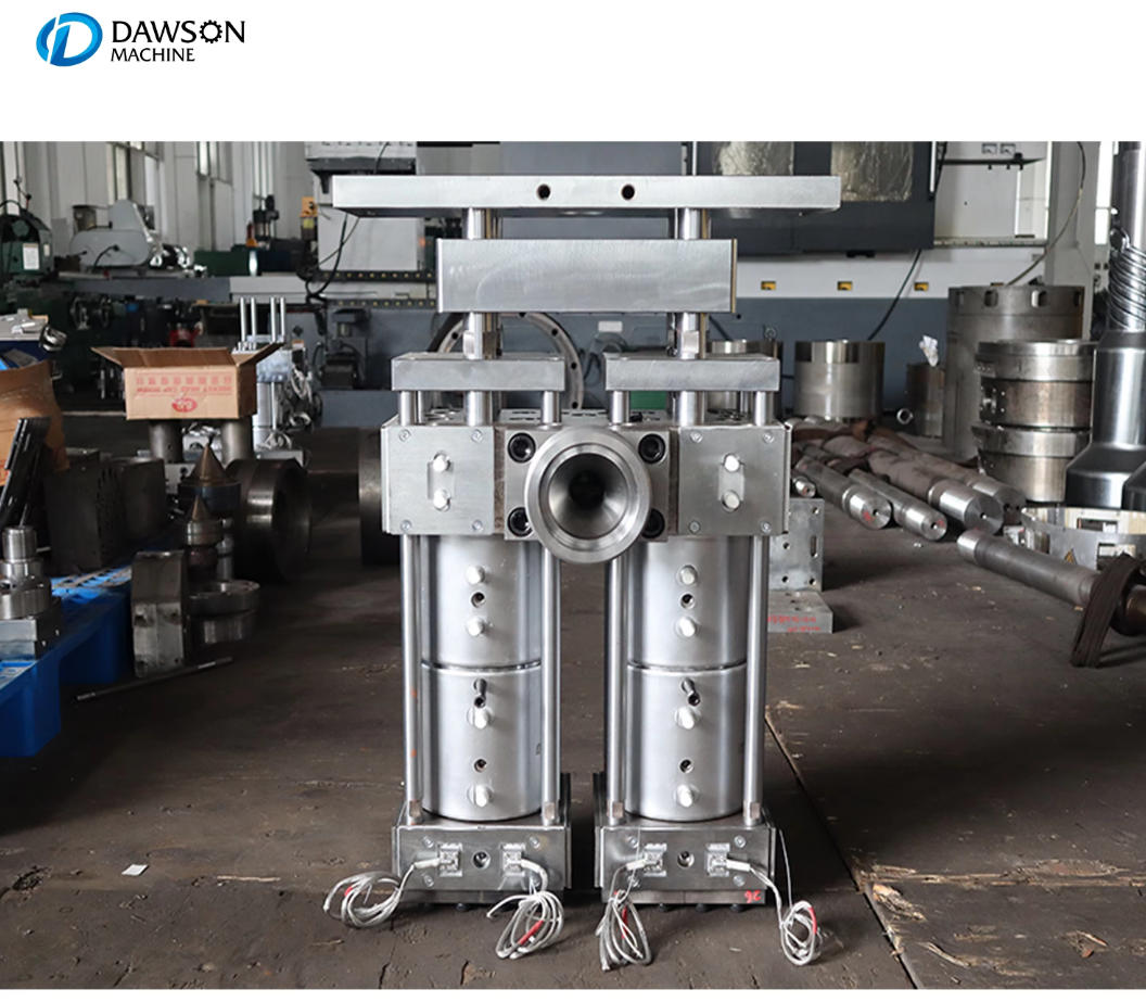 Четырехголовочная головка непрерывного действия для экструзионно-выдувной машины для производства небольших бутылок из ПЭВП/ПП