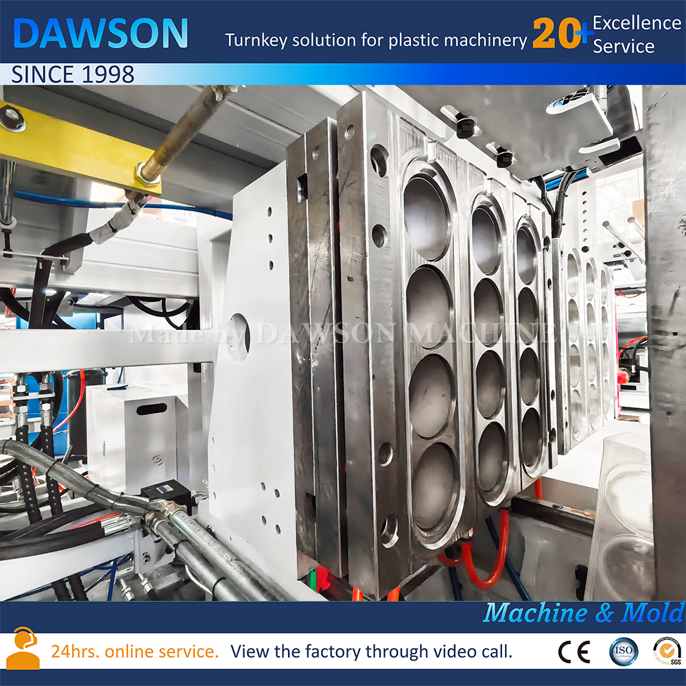 Высокоскоростная цветная пластиковая машина для выдувного формования морских шариков Машина для выдувного формования бутылок 