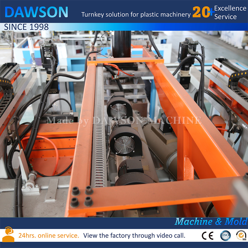 Полностью электрическая машина для выдувного формования пластиковых бутылок, ежедневная фабрика химической упаковки 