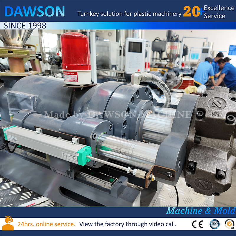 Высокоскоростной ПЛК-управление Машины для изготовления пластиковых банок из ПЭТ различных размеров Машина для литья под давлением с выдувом вазелиновых банок