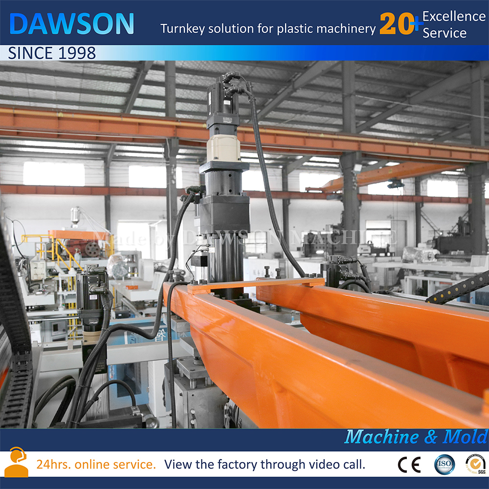 Полностью электрическая машина для выдувного формования пластиковых бутылок, ежедневная фабрика химической упаковки 