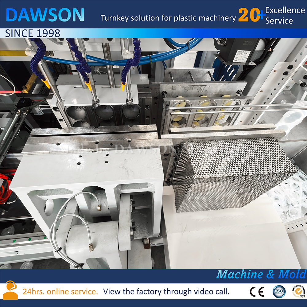 Высокоскоростная цветная пластиковая машина для выдувного формования морских шариков Машина для выдувного формования бутылок 