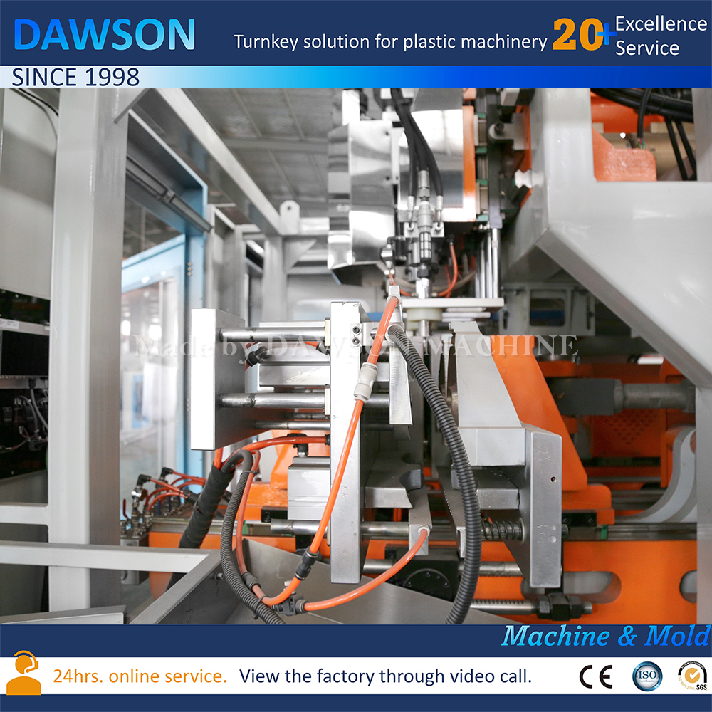 Полностью электрическая экструзионно-выдувная машина для канистры HDPE 3L 5L с двойной станцией