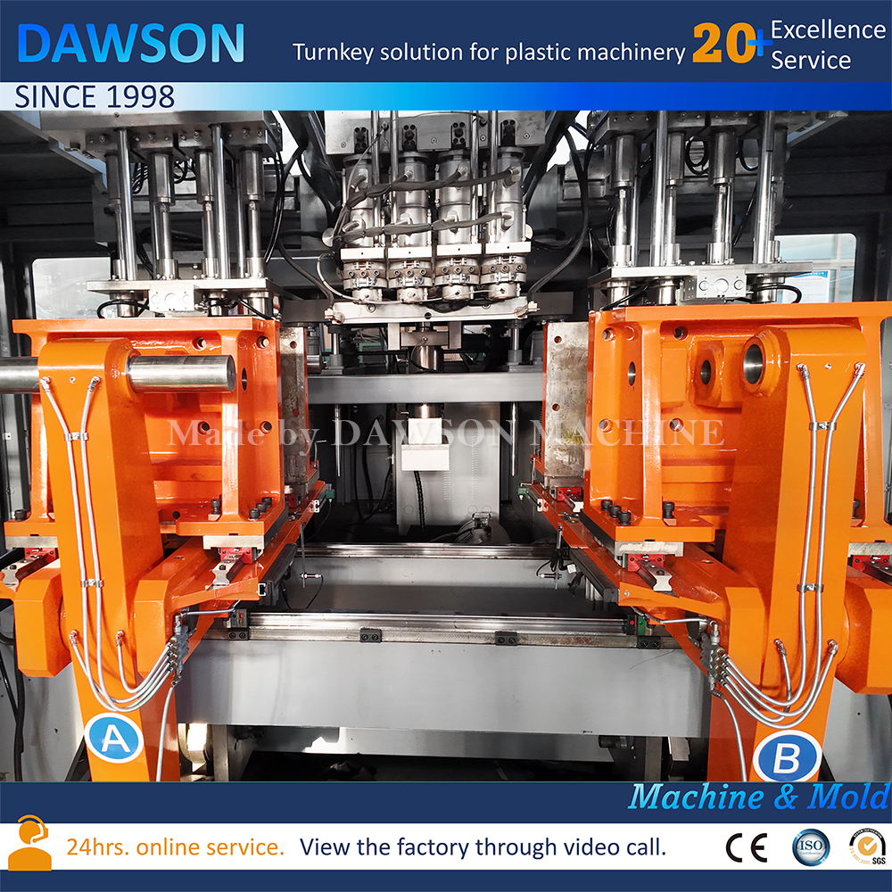 Автоматическая экструзионно-выдувная машина для пластиковых бутылок для соуса HDPE